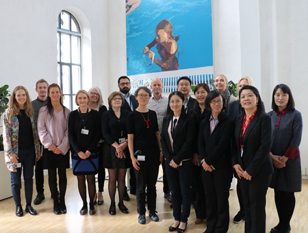 Kinesisk delegation på besøg september 2018