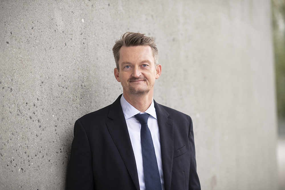 Portræt af Lægemiddelstyrelsens direktør Nils Falk Bjerregaard 