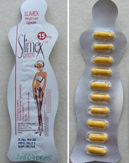 Slimex 15 Gul kapsel