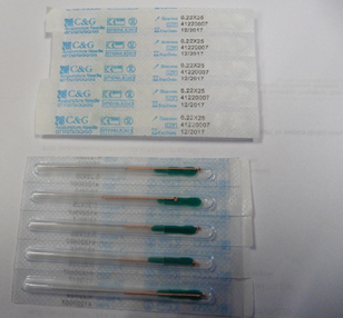 C&G Plus sterile acupuncture needles