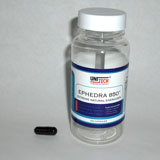 Ephedra package and tablets