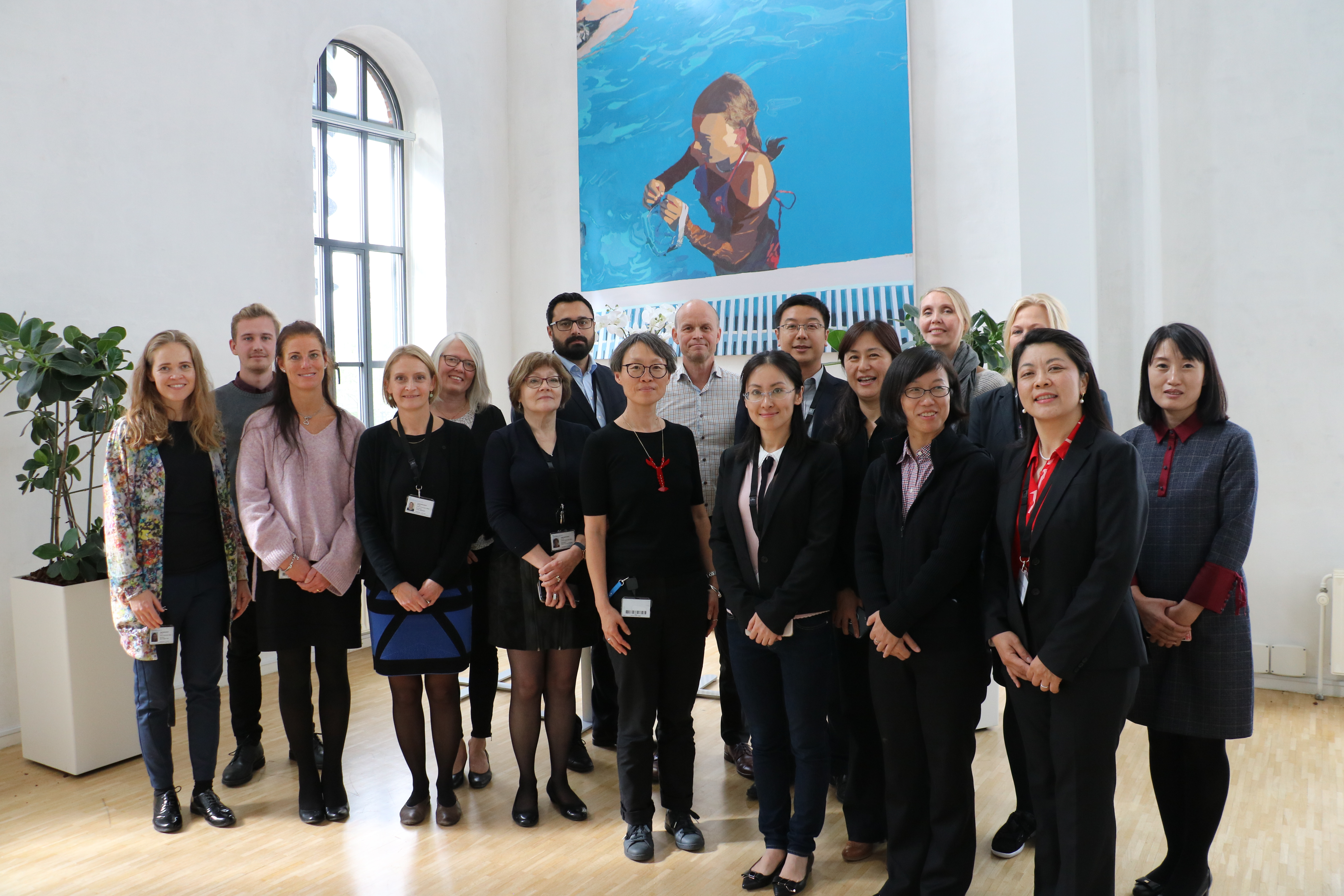 Drug agency from China visits Denmark 